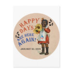 Black Americana Obama Happy Days Are Here Again
