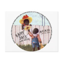 Black Americana Obama Happy Days are Here Again