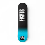 Black and blue fights skateboards