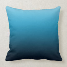 Black and Blue Pillow