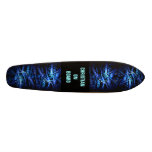 Black and Blue Skateboard