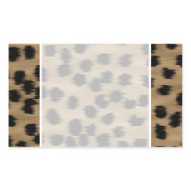 Black and Brown Cheetah Print Pattern. Stickers