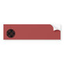 Black and Burgundy Red Christmas Bauble. Bumper Stickers