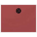 Black and Burgundy Red Christmas Bauble. Custom Flyer
