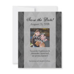 Black and Charcoal Harlequin with Script