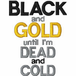 Black and Gold embroidered shirts