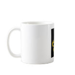 Black and Gold Fleur de lis Mug