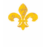 Black and Gold Fleur De Lis t-shirts