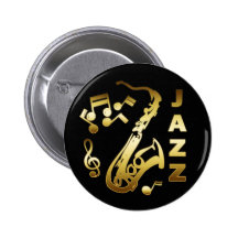BLACK AND GOLD JAZZ BUTTON