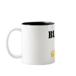Black and Gold Coffee Mug