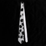 Black and Grey Cheetah Print Pattern. Neck Wear