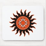 Black and Orange Sun