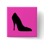 Black and Pink Pumps