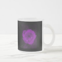Black and Purple Rose. Coffee Mug