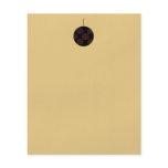 Black and Red Christmas Bauble on Gold. Custom flyers