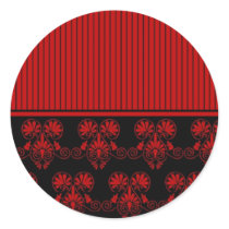 Black and Red Heart Pattern (2)