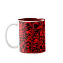 Black And Red Coffee Mug