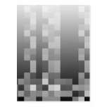 Black and White Abstract Modern Design. Post Cards