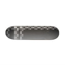 Black and White Abstract Modern Design. Skate Board Decks