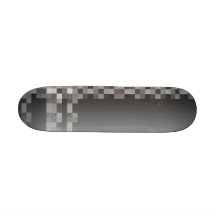 Black and White Abstract Modern Design. Skate Board Decks