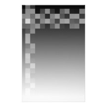 Black and White Abstract Modern Design. Stationery