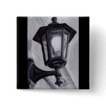 Black and White aceo Button