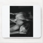 Black and White art Mouse Mat