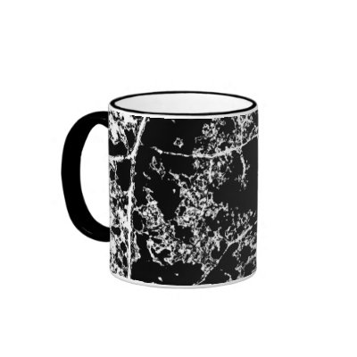 Black and White Art Mug by emele2