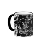 Black and White Art Mug