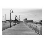 Black and White Boardwalk Postcard