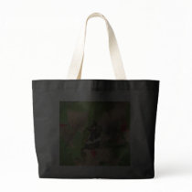 Black and White Buck Moth Bag