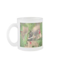 Black and White Buck Moth Coffee Mug