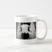 Black And White Bunny Mug