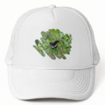 Black and White Butterfly Baseball Hat
