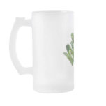 Black and White Butterfly Beer Mug