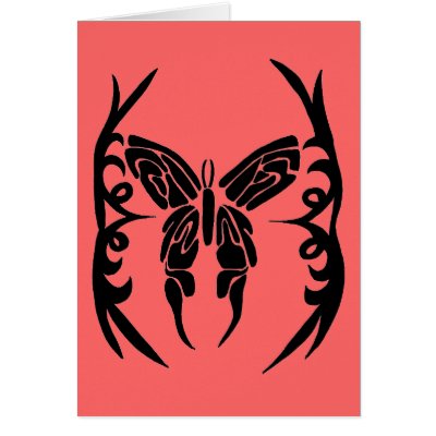 black and white butterfly cards by marcya7