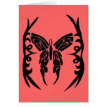 black and white butterfly cards