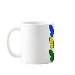 black and white butterfly design mugs