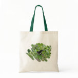 Black and White Butterfly Tote Bag