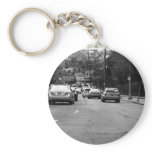 Black And White Cars Keychains