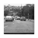 Black And White Cars Fridge Magnet