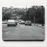 Black And White Cars Mouse Pads