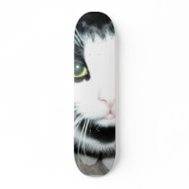 Black And White Cat Skate Board Decks