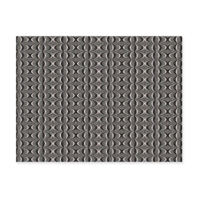black and white circular pattern by DonnaGraysonAbstract