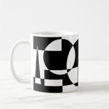 Black and White Coffee Mug