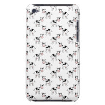 Black and White Cow Pattern. Case-Mate iPod Touch Case