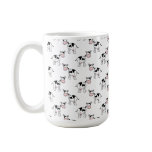 Black and White Cow Pattern. Coffee Mug