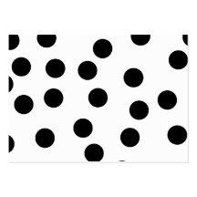 Black and White Dalmatian Spot Pattern. Business Card Templates