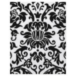 Black and White Damask Flyer Design