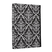 Black and White Damask Pattern caseable cases